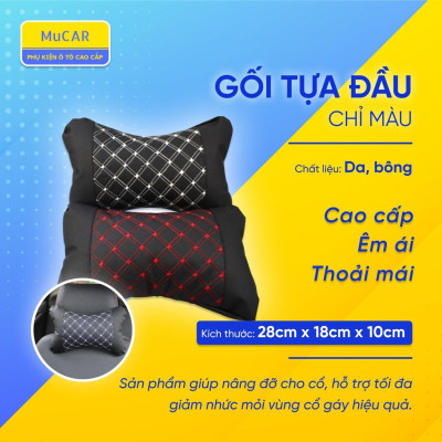 Gối Tựa Đầu Ô Tô - Gối Chống Mỏi Cổ Trên Xe Hơi