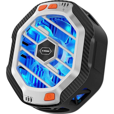 Sạc không dây Wiwu WI R001 cho điện thoại, Hỗ trợ cho gamer có bộ tản nhiệt bọc thép làm mát thiết bị của bạn - Hàng chính hãng