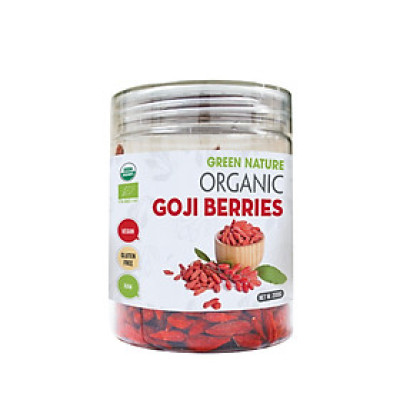 Kỉ tử hữu cơ 200g (Green nature organic goji beries)