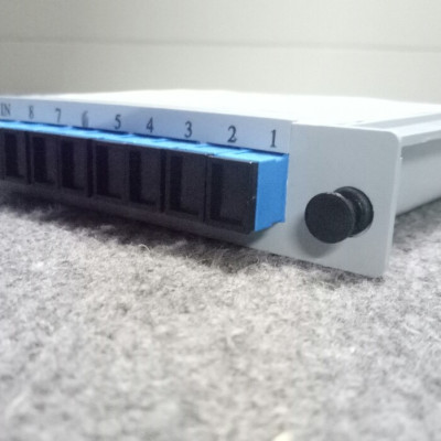 BỘ CHIA QUANG PLC 1x8 SC/UPC dạng Box - Hàng Chính Hãng
