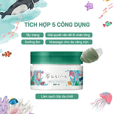 Sáp Tẩy Trang Bùn Biển Rosette Làm Sạch Sâu Dưỡng Ẩm Giúp Da Mềm Mịn Dreamy Balm Sea Clay Smooth Moisture 90G 