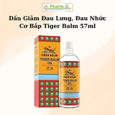 Dầu Tiger Balm, Tiger Balm Pain Relieving Liniment giảm mỏi cơ, đau và nhức cơ 57ml