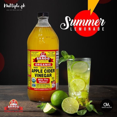 Giấm táo hữu cơ Bragg 473ml