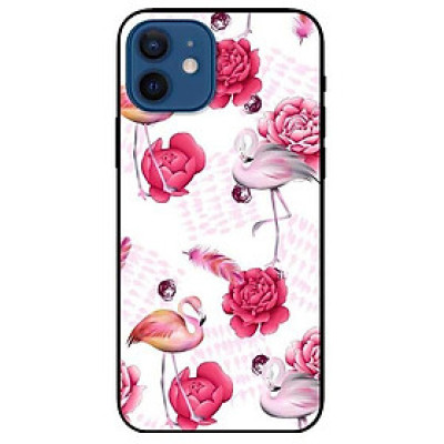 Ốp lưng dành cho Iphone 11 - 11 Pro - 11 Pro Max mẫu Hạc Hồng Mẫu Đơn