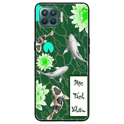 Ốp lưng dành cho Oppo A93 - F17 Pro mẫu Cá Koi  Mộc