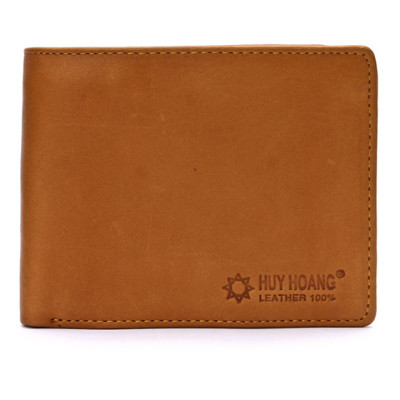 HJ2101 - Bóp nam Huy Hoàng da bò màu da