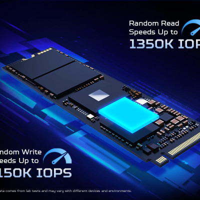 Ổ cứng SSD Acer Predator GM7000 Heatsink 512GB / 1TB / 2TB PCIe Gen 4x4, Tốc độ đọc Up to 7400 MB/s Bảo hành 5 năm Hàng chính hãng