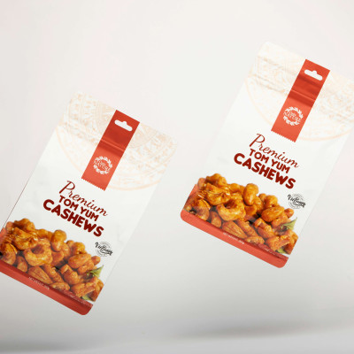 Hạt Điều Tom Yum Only Nature 200gr / Túi Hàng Việt Nam Xuất Khẩu