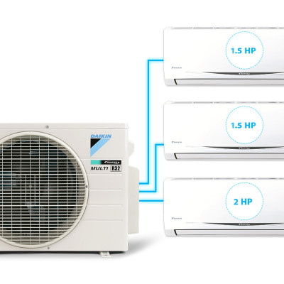  Hệ Thống Máy Lạnh Multi S Daikin Inverter Combo MKC70SVMV/CTKC35RVMV+CTKC35RVMV+CTKC50RVMV Gas R32 Treo Tường 1 Chiều Lạnh Hàng Chính Hãng - Chỉ giao tại HCM