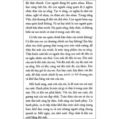 Tôi ươm ánh mặt trời