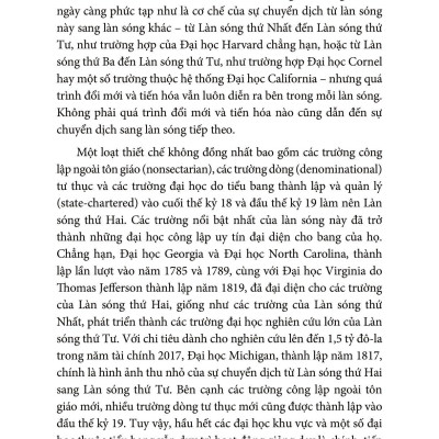 Làn Sóng Thứ Năm: Giáo Dục Khai Phóng Kiểu Mỹ