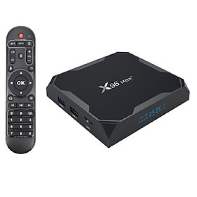 Android Tivi Box X96 Max plus S905 X3 Ram 4G Rom 32G Wifi Kép Có Bluetooth Cài Sẵn Ứng Dụng Xem Phim Hd Và Truyền Hình Cáp - Hàng nhập khẩu