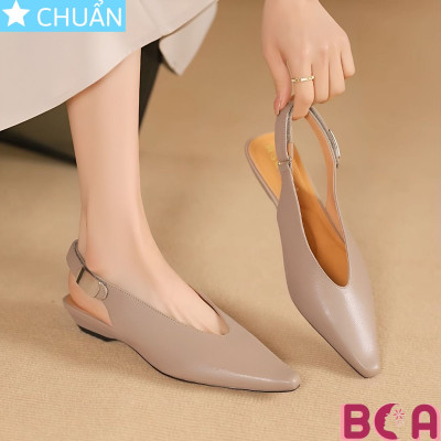 Giày Slingback cao 3 phân RO683 ROSATA tại BCASHOP Sự Kết Hợp Hoàn Hảo Giữa Thanh Lịch và Tối Giản