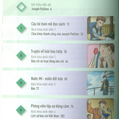 Who? - Chuyện Kể Về Danh Nhân Thế Giới: Joseph Pulitzer (Dành Cho Thiếu Niên) - Lời: Kim Seung-Min; Tranh: Kim Jung-Wook; Nguyễn Thị Lan Anh dịch