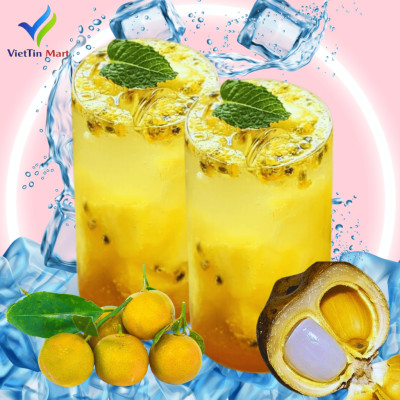 Tắc Hạt Đác Chưng Đường Phèn Tấn Lộc 900g