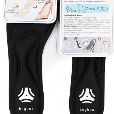 Miếng lót giày cao gót mũi nhọn cho giày bị rộng cao cấp, vải thoáng khí và êm chân- buybox - BBPK55