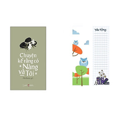Sách Skybooks - Chuyện Kể Rằng Có Nàng Và Tôi (Tặng Bookmark)