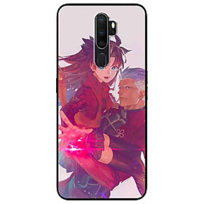 Ốp lưng in cho Oppo A9 2020 Mẫu Cặp Đôi Hạnh Phúc