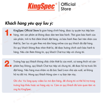 Ổ cứng SSD KingSpec 240GB / P4-240 đã gồm Windows 10 - Hàng Chính Hãng