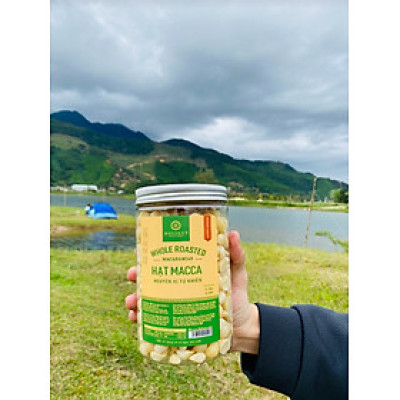 Hạt Macca Nứt Vỏ - Nhân Nguyên Úc Thương hiệu HOLINUT 500gr
