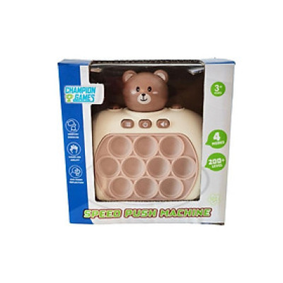 Đồ Chơi Trò Chơi Pop It 200 Cấp Độ Gấu Teddy CHAMPION GAMES CPGJH04