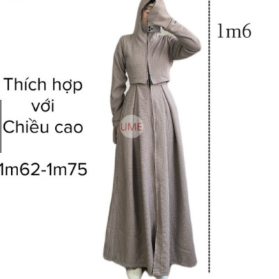 [KOSUYTU] Áo Chống Nắng Toàn Thân Chất Liệu UMI Kiểu Dáng CROPTOP Kết Hợp Váy Liền Thân 5in1 - CHỐNG NẮNG HOÀN HẢO