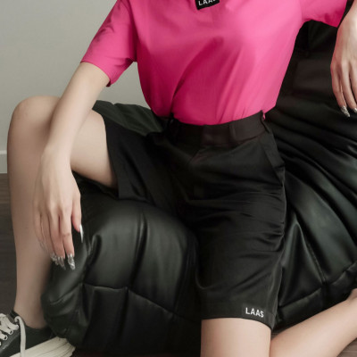 Quần short logo fabric