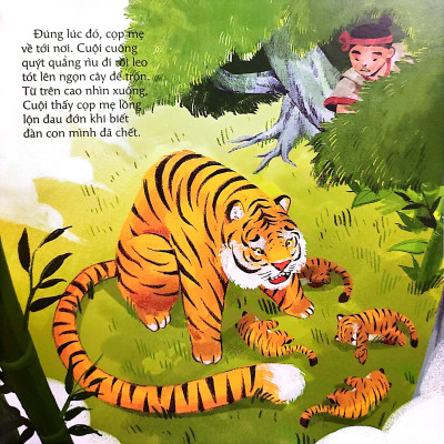 Cổ tích Việt Nam cho bé: Chú Cuội cung trăng - Kim Đồng - Bản màu