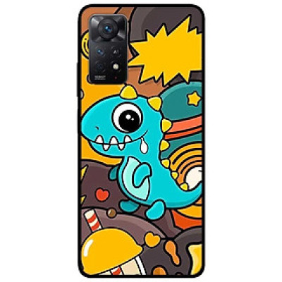 Ốp lưng dành cho Xiaomi Redmi Note 11 Pro 5G - Khủng Long Xanh Yêu