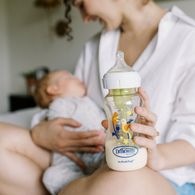 [ WB91620 ] Bình sữa tùy chọn cổ rộng nhựa PPSU, 270ml - Dr.Brown