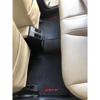 Thảm Lót sàn Honda City 2016 - 2022 Cao su đúc theo xe cao cấp