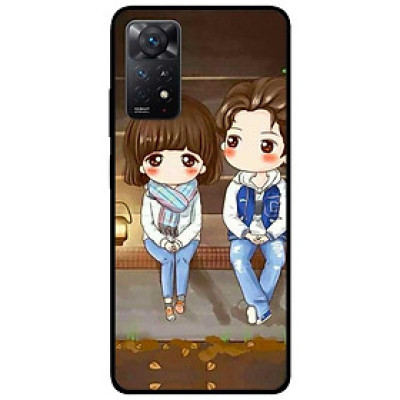 Ốp lưng dành cho Xiaomi Redmi Note 11 Pro 5G - Anime Cặp Đôi Ngồi