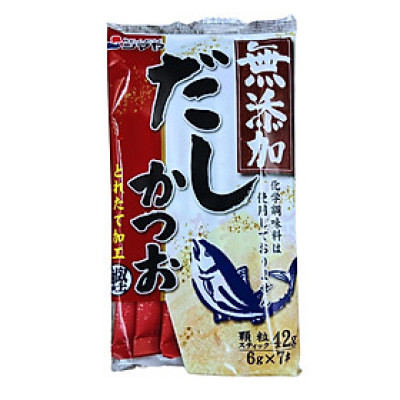 Bột Nêm Từ Cá Mutenka Dashi Katsuo (Shimaya) 42G Không Bột Ngọt