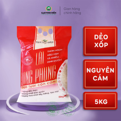 Gạo Đặc Sản Lài Long Phụng 5kg - Gạo Tươi Còn Cám