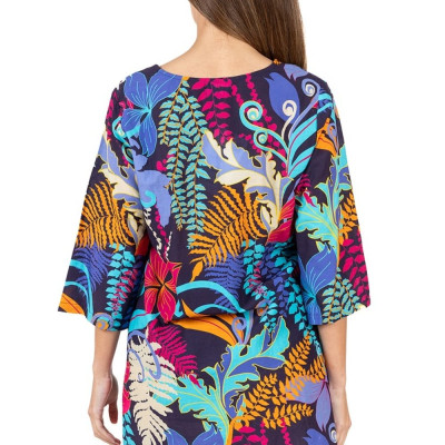 Đầm Thêu Xẻ Tà Cotton Isla Bonita