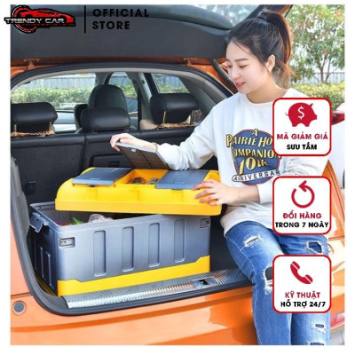 Thùng đựng đồ cốp xe ô tô xe hơi - Thùng đựng đồ ô tô gấp gọn đa năng dung tích 35L, 55L và 75L đa năng cho gia đình