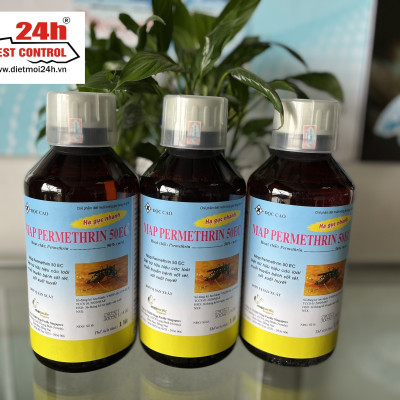 (HÀNG CHUẨN MẪU MỚI ) Thuốc muỗi MAP PERMETHRIN 50EC Diệt trừ hữu hiệu các loài muỗi truyền bệnh sốt rét, sốt xuất huyết