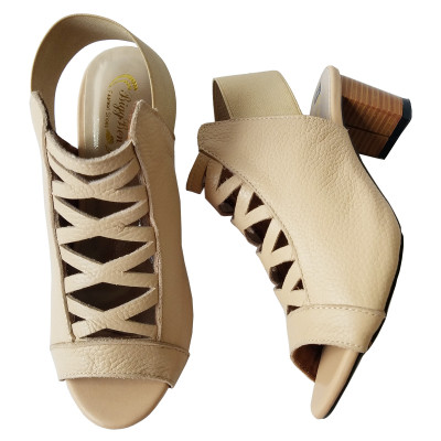 Giày Cao Gót Nữ BIGGBEN Da Bò Thật Gót 5 Phân SDCG87