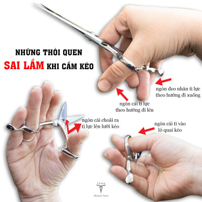 Kéo cắt tóc TORA CR-55