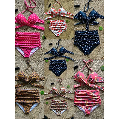 Bikini 2 Mảnh Sexy Họa Tiết