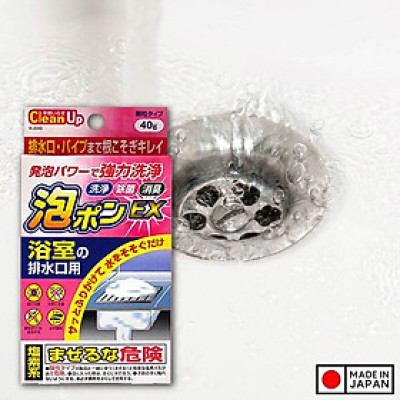 Bột thông tắc đường ống nhà tắm Kokubo 40g - Hàng Nội Địa Nhật Bản