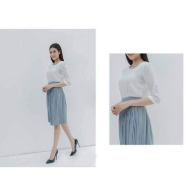 CHÂN VÁY XẾP LI CÔNG SỞ DÁNG DÀI_CHÂN VÁY XẾP LI ĐẸP_CHÂN VÁY CÔNG SỞ DÁNG DÀI