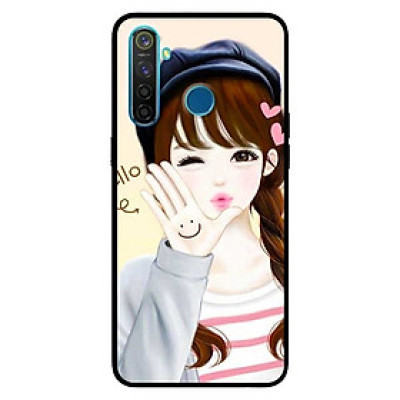 Ốp lưng dành cho Realme 5 - 5s - 6i mẫu Hello Em Gái