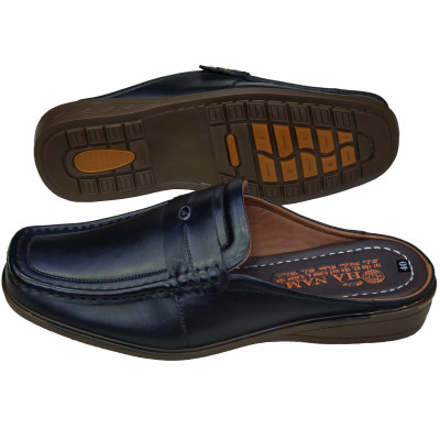 Dép Bít Mũi Nam HÀ NAM Da Bò Thật Cao Cấp GSB2067