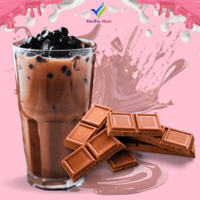 Set Nguyên Liệu Pha Trà Sữa Socola (Thành phẩm 30 35 ly) VietTin Mart