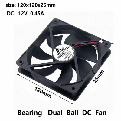 1 Pcs Gdstime Ball Bearing 11V DC Brushless Industrial Machine Cooling Fan 11mm x 11mm 3300RPM High Speed 1111 11cm 0.41A