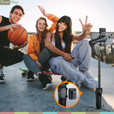 Hohem Isteady V3 - Gimbal Chống Rung Kiêm Gậy Selfie Cho Smartphone, Tích Hợp AI, Điều Khiển Từ Xa, Tải Trọng 300g - Hàng chính hãng