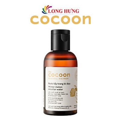 Nước tẩy trang bí đao Cocoon làm sạch và giảm dầu (50ml/140ml/500ml) - Hàng chính hãng