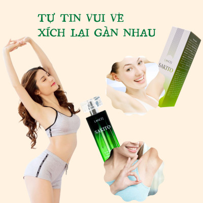 Xịt Khử Mùi Hôi Nách SAKITO LANCEJ 50ml, Khử Mùi Toàn Thân, Ngăn Tiết Mồ Hôi, Lưu Hương Suốt 24H