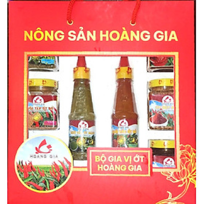 Đặc Sản Bình Thuận -Bộ gia vị ớt Hoàng Gia- Ocop 3 Sao